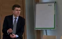 Markus Schyboll úr, a Murrelektronik ügyvezető igazgatója és az eladásokért felelős vezetője